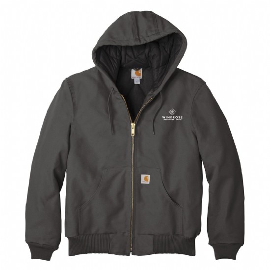 Apparel | Carhartt Quilted-Flannel-Lined Duck Active Jacket | 1044