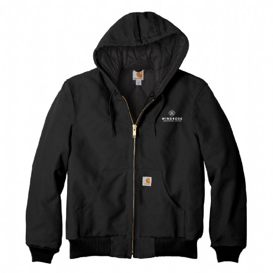 Carhartt Quilted-Flannel-Lined Duck Active Jacket #2