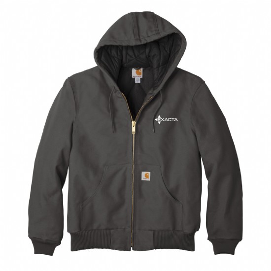 Carhartt Quilted-Flannel-Lined Duck Active Jacket #3