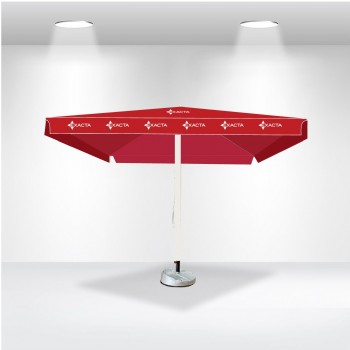 9.8ft x 9ft Square Market Umbrella with Valances